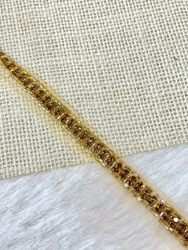 Handworked Lace| width:.5”|1 metre - Image 2