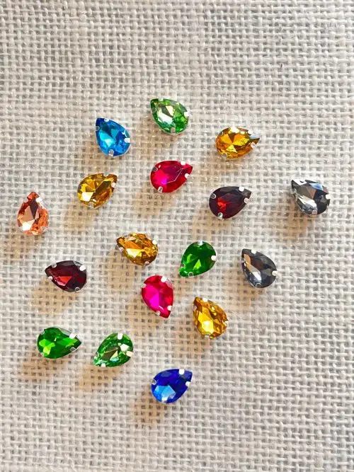 Stone | L-13 mm W-10mm | 10 Pieces