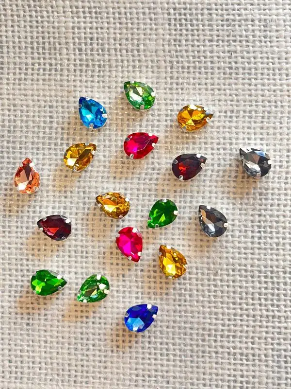 Stone | L-13 mm W-10mm | 10 Pieces
