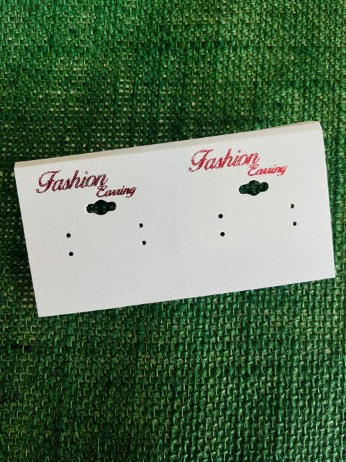 Earring Card