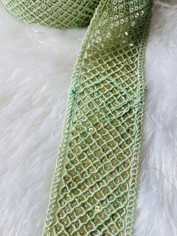 Lace|width :1.5”| 1 metre | Code : 4005 - Image 4