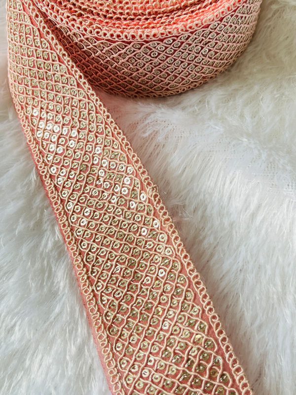 Lace|width :1.5”| 1 metre | Code : 4005 - Image 3