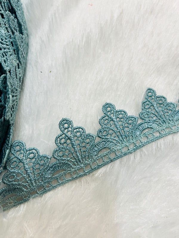 Lace| Width :  1.25" | 1 metre | Code :4019 - Image 3
