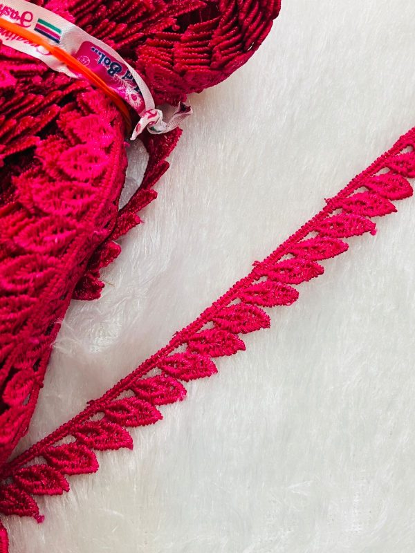 Lace| Width :  .5" | 1 metre | Code :4019 - Image 3