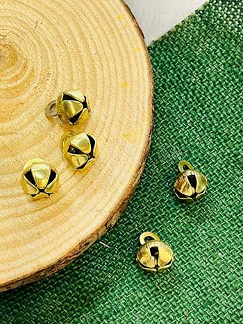 BRASS CHILANKA BEAD 14 MM | 1 PIECE | CODE :4907