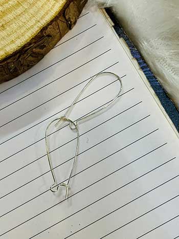 EAR HOOK 3.5 CM | 5 GM | CODE : 2401