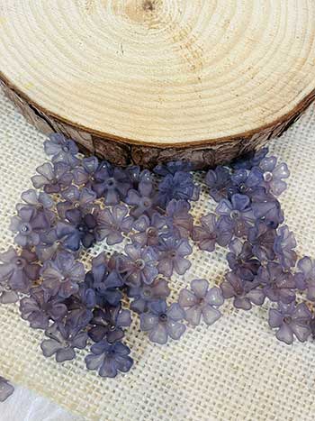 FLOWER BEADS | 15 MM | 15 GM | CODE : 3661