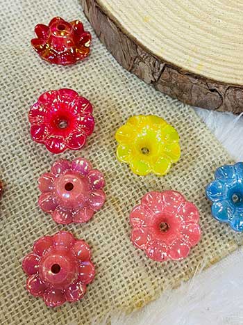 FLOWER BEADS | 30 MM | 10 GM | CODE : 2651